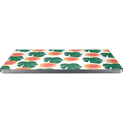 Bouffants and Broken Hearts Tropical Leaves and Citrus Universal Laptop 16.6in (13.4 x 9.7in) Skin